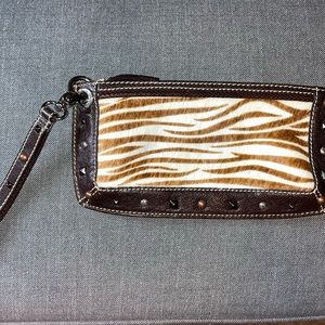 Brighton Animal Skin Cluch
